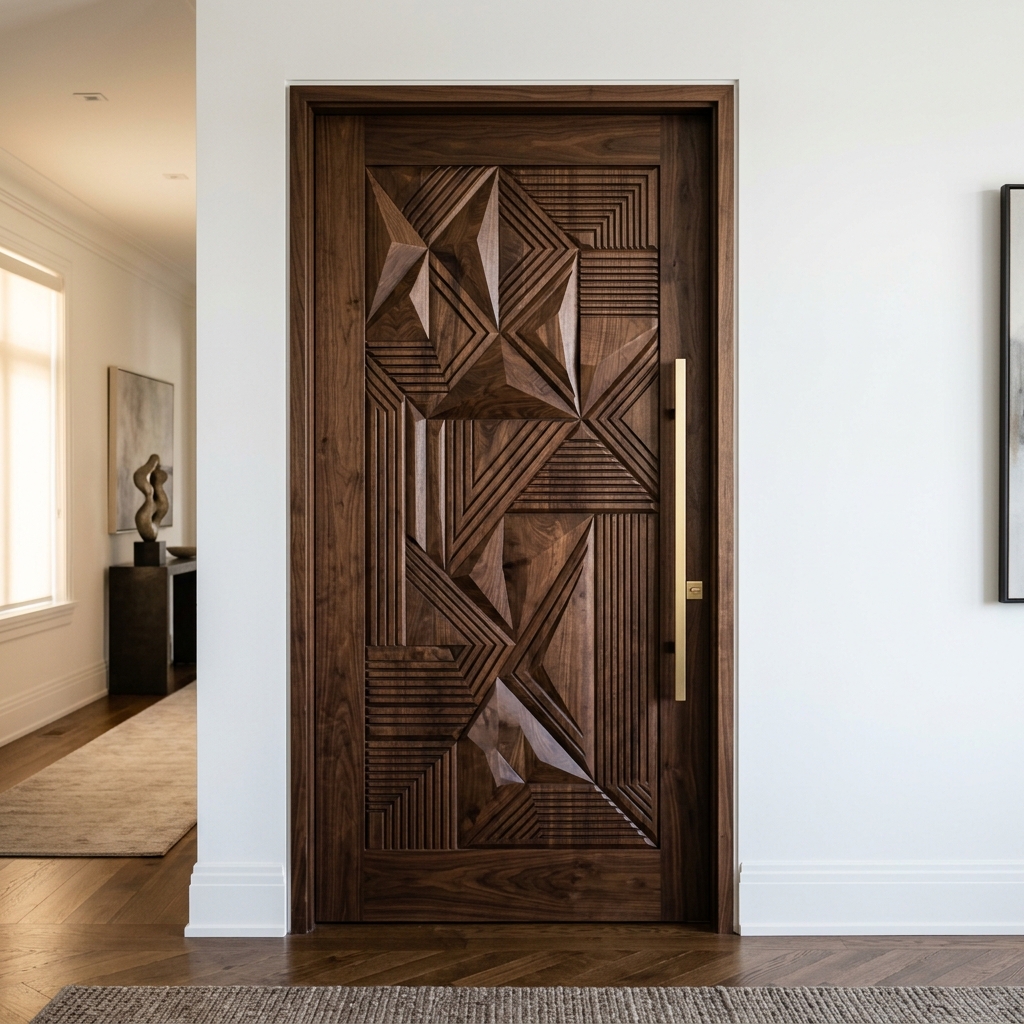 Puerta Diseño Especial Geométrico